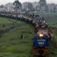 Pociągi w Kenii  trains of thr world
