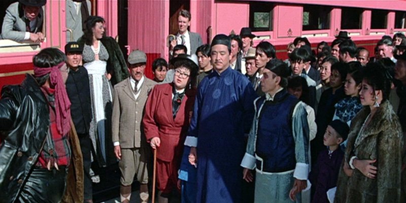 Zwariowany pociąg Foo Gwai Lit Che 1986 film o pociągach