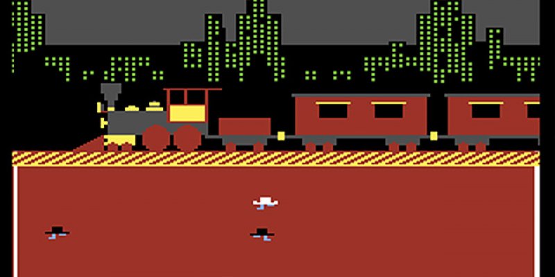 Agent USA  1984 gra o pociągach