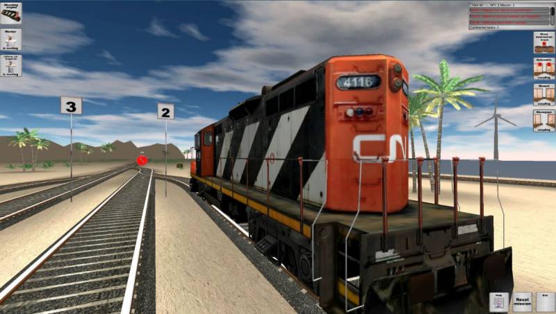 Rail Cargo Simulator  2010 gra o pociągach