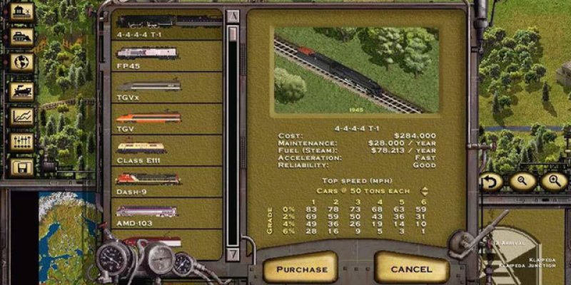 Railroad Tycoon II  1998 gra o pociągach