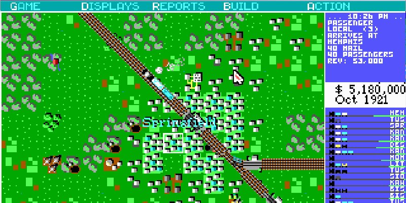Railroad Tycoon Sid Meier’s Railroad Tycoon 1990 gra o pociągach