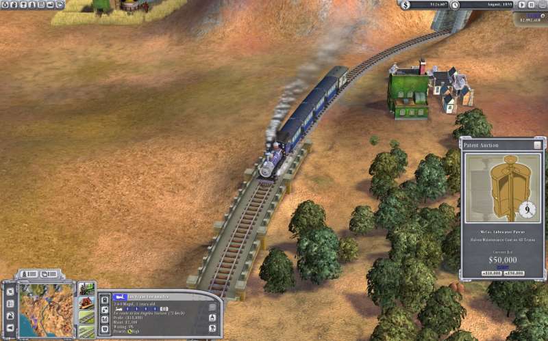 Sid Meier’s Railroads!  2006 gra o pociągach