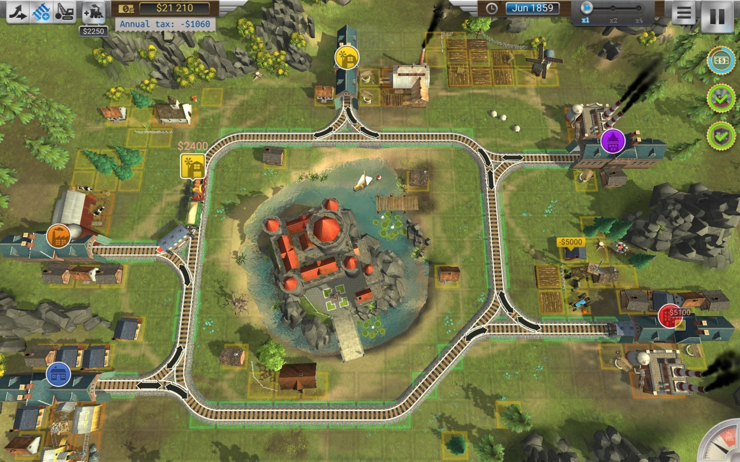 Train Valley  2015 gra o pociągach