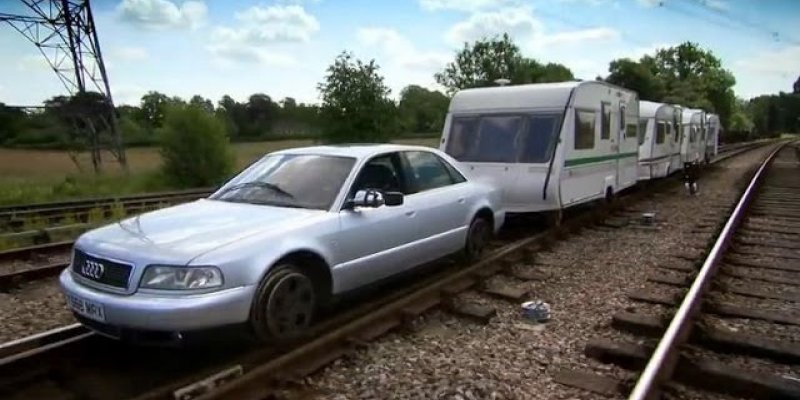 Załoga Top Gear buduje pociąg, część 1 