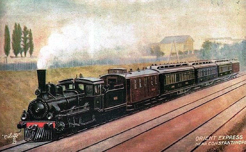 Orient Express, ok. roku 1900 